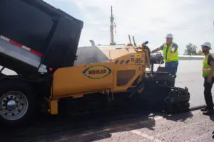 asphalt paving process Cincinnati
