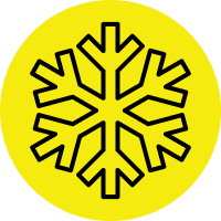 snowflake icon, snow plowing in cincinnati