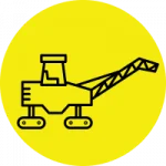 asphalt milling and reclamation icon