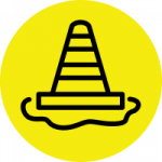 patching and pothole repairs icon