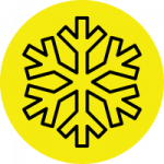 snowflake icon, snow plowing in cincinnati