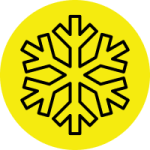 snowflake icon, snow plowing in cincinnati